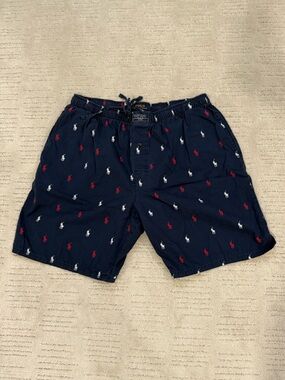 Polo by Ralph Lauren Allover Pony shorts with pockets